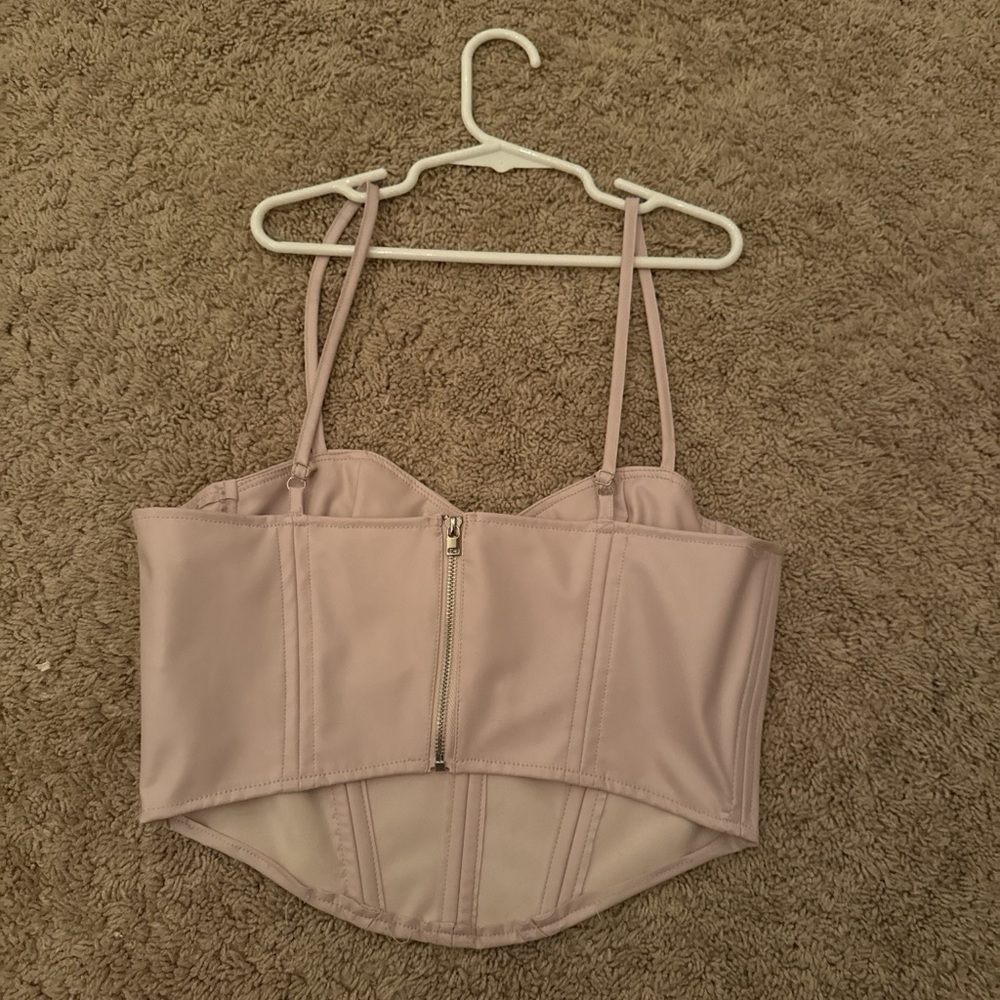 Lavender Bustier Top - Picture 2 of 2